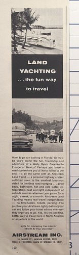 Airstream travel trailer - trailer, land