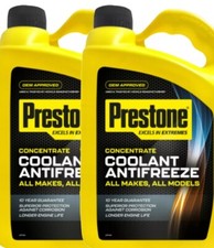 2 x Prestone Coolant