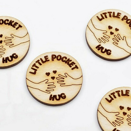 Little pocket hug - hug, tokens