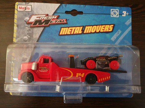 Maisto metal movers red auto - maisto,,