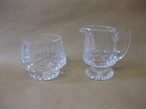 Waterford crystal jug - jug, bowl