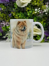 Chow Chow 11oz Ceramic Dog