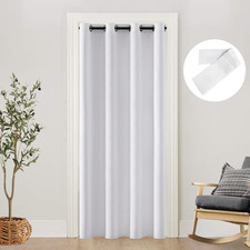 48" X 80" White Sliding