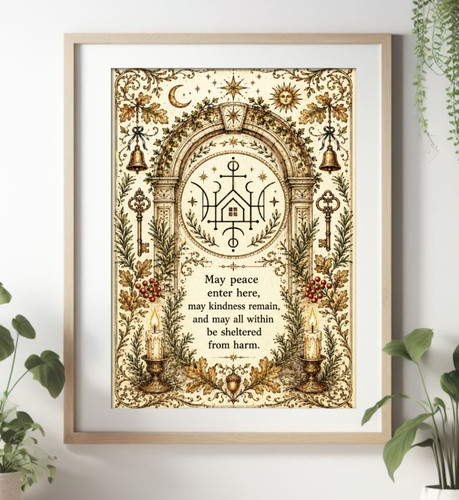 Wiccan grimoire home blessing - grimoire,