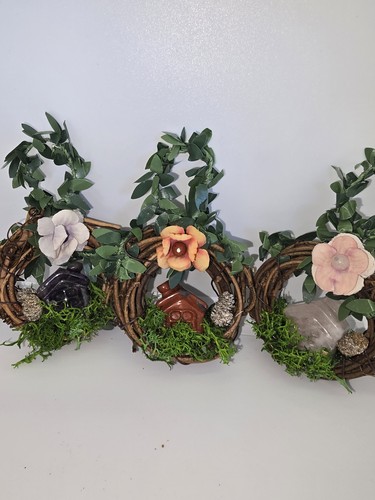 Mini whimsical fairy wreath - whimsical,