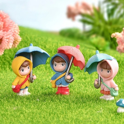 Mini cute umbrella girl doll - mini,