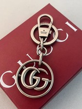 GUCCI Charm Logo GG Silver