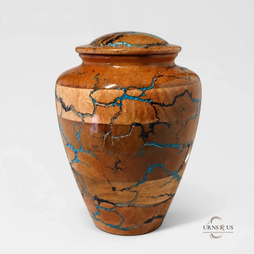Azure lightning wooden - azure, adult