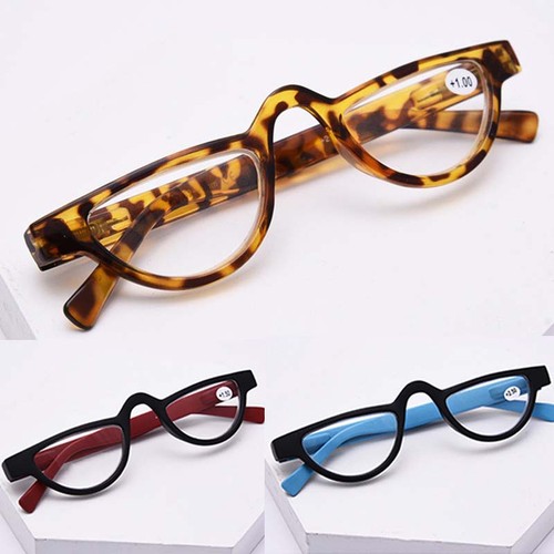 Glasses reading half moon - reading, half-moon