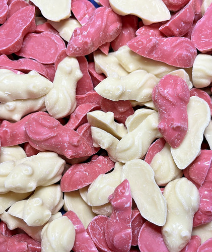 Chocolate pink white - chocolate,
