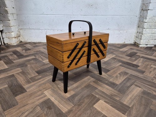Vintage wooden cantilever - wooden,