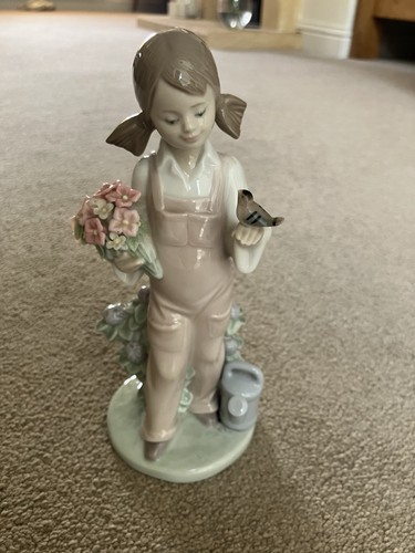 Lladro spring porcelain - lladro,