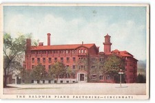 Postcard The Baldwin Piano