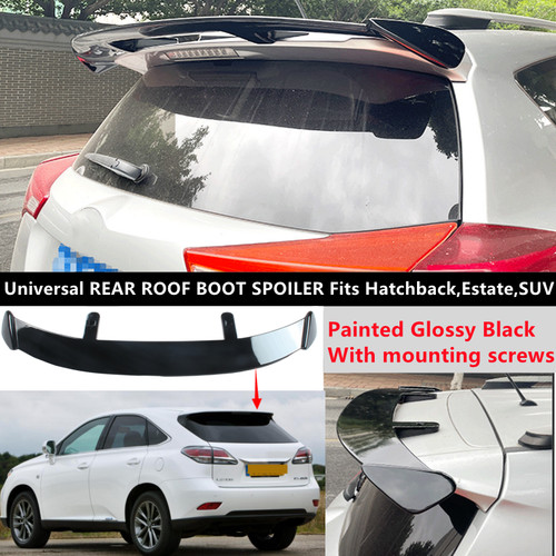 Universal black rear roof - rear,