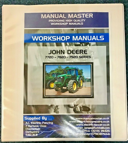 John deere 7720 - john, 7920