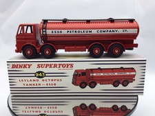 Atlas / Dinky SuperToys 943 ~ Leyland Octopus Tanker ~ Esso ~ Boxed