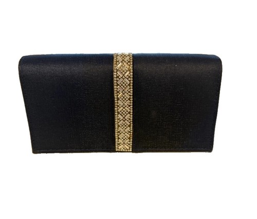 Quiz navy clutch bag - quiz,
