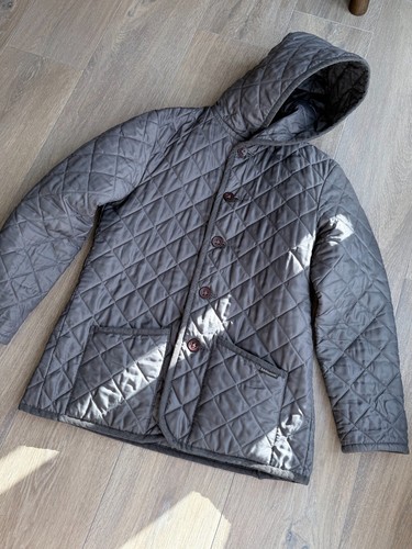 Lavenham men quilted grey - men's,