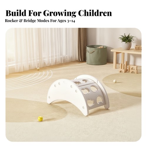 Climbing arch rocker - rocker, curved