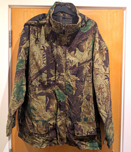 Men camouflage hooded jacket - men's,