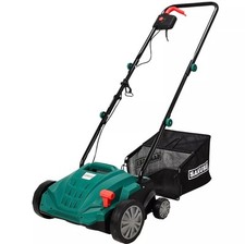 SAKUSEI Electric Garden Scarifier Aerator Lawn Rake 1500W 2-in-1 Dethatch Rake