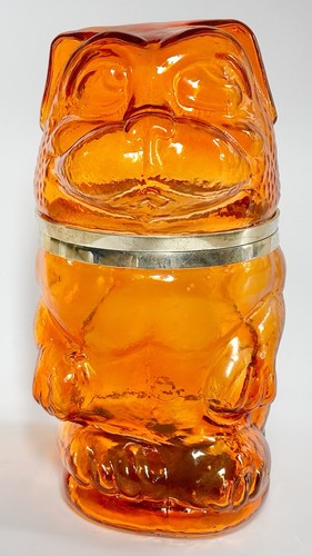 Sitting dog orange glass with - dog,