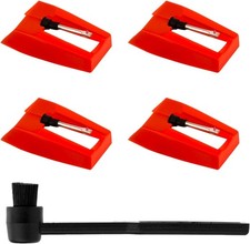 4 x Stylus Needle Replacement For GPO Stylo Turntable Record Player Phonograph
