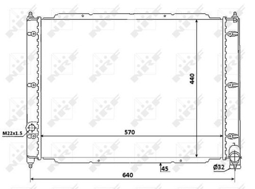 Nrf radiator for - radiator,
