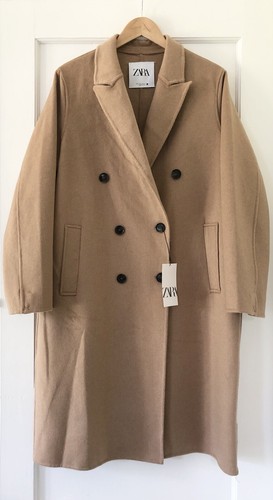 Zara camel double faced - zara,