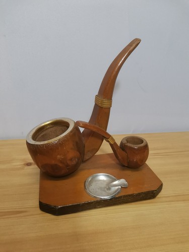 Vintage 1970 wooden pipe - 1970's,