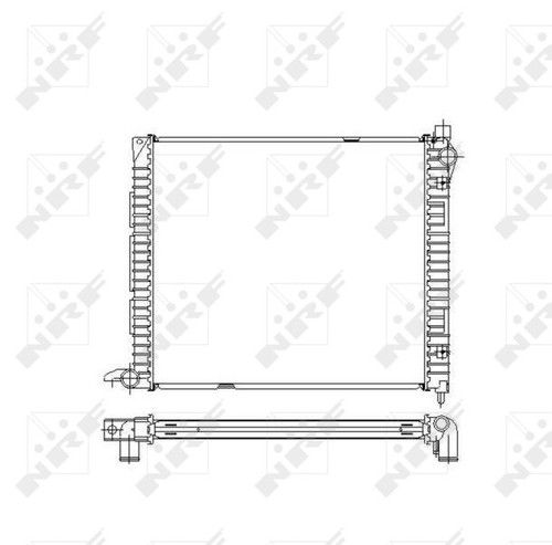 Radiator engine cooling nrf - engine,