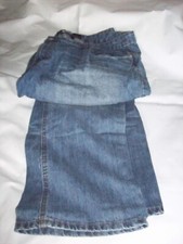 Men's Jeans very large 44 leg  22 inch across waist Blue light weight