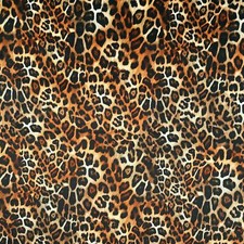 ANIMAL PRINT VELVET FABRIC