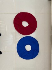 2x inflatable donut ring round cushions surgery recovery medical, 39.5cm