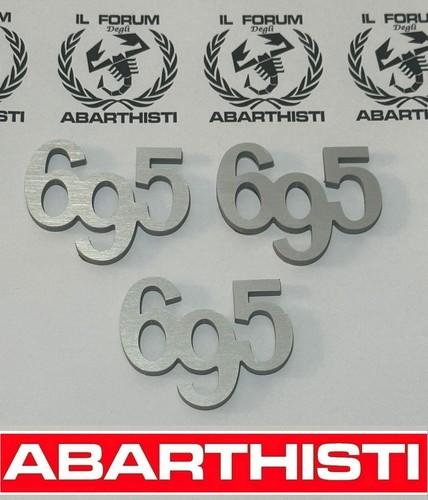 Abarth logos 695 - abarth, metal