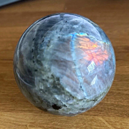 Labradorite polished crystal - labradorite,