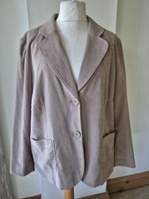 Ladies Size 20 Beige Jacket