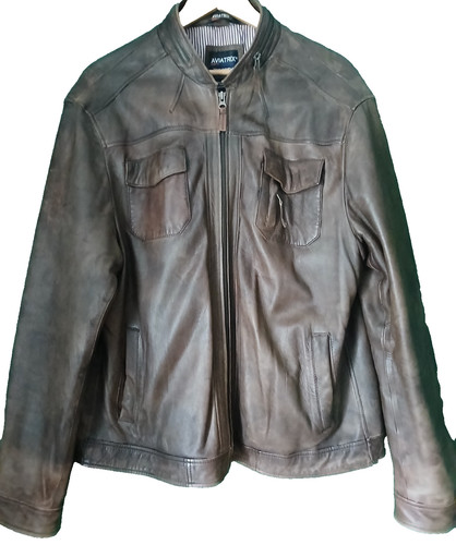 Aviatrix leather jacket mens - aviatrix,