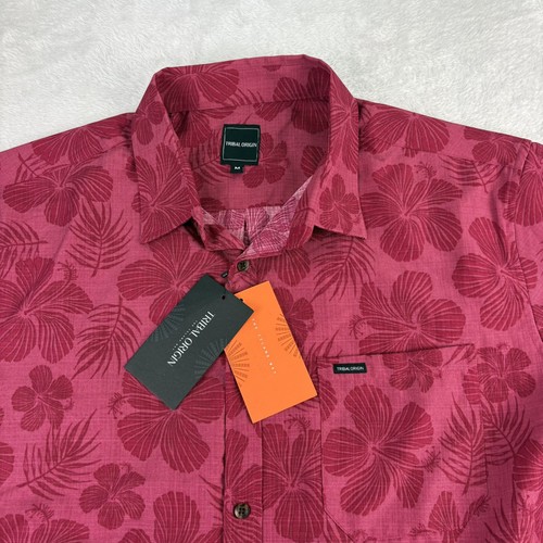 Tribal floral hawaiian shirt - floral,