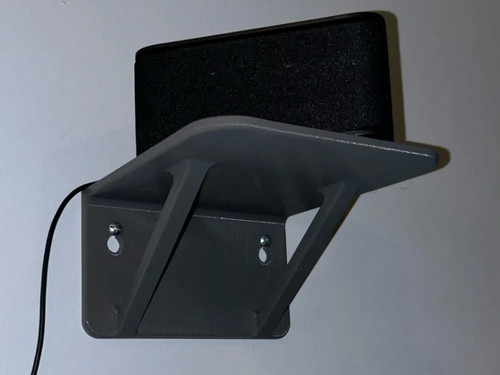 Wall mounted speaker shelf - mounted,