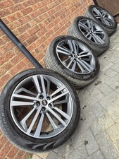 AUDI Q5 20" ALLOY WHEELS & TYRES 80A601025F GENUINE S LINE 235/55/19 sq5 4x
