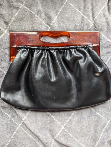 Vtg 1960s mid century black - mid,