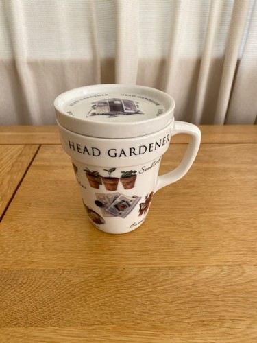 Head gardener flower pot - head, mug