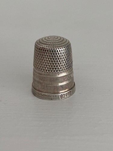 Sterling silver thimble - sterling,