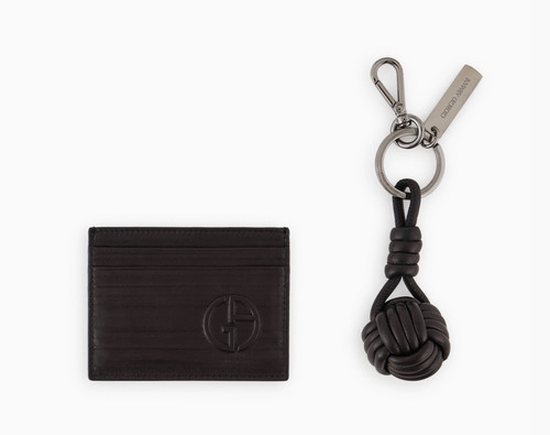 Giorgio armani leather card - giorgio,