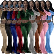 Womens 2Pcs JOGGING Set