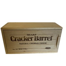 Cracker Barrel Wooden Cheese