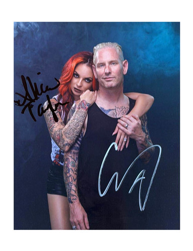 8x10 slipknot print signed by - 8x10",