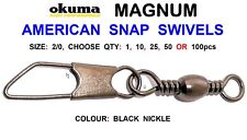 OKUMA AMERICAN SNAP SWIVELS