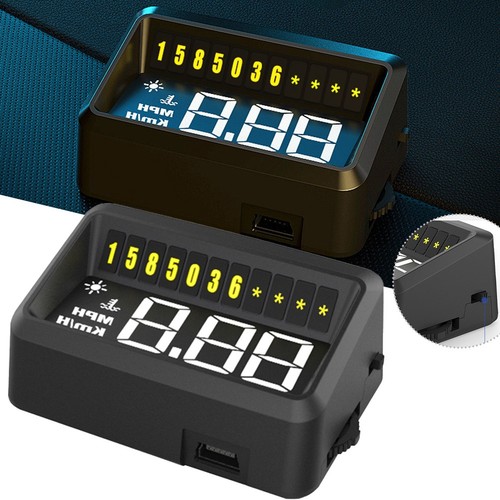 Accurate readings car - head, up